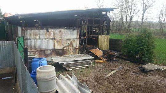 Pożar budynku przy al. Kraśnickiej