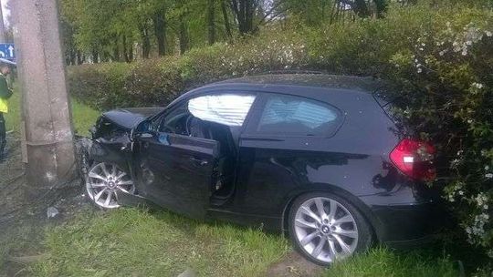 Wypadek na ul. Zana w Lublinie