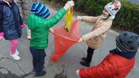Przedszkole nr 5: Akcja Posprzątajmy Lublin na wiosnę