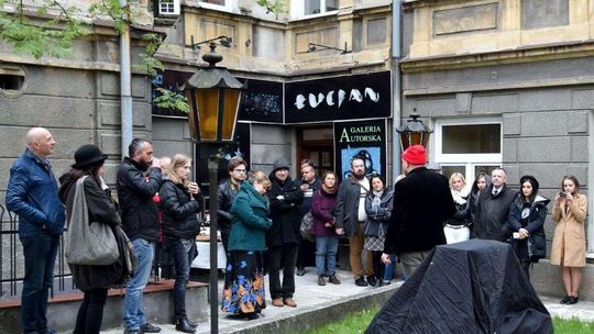 Wieczór autorski Oleksandra Maksymova w Galerii Łucjan