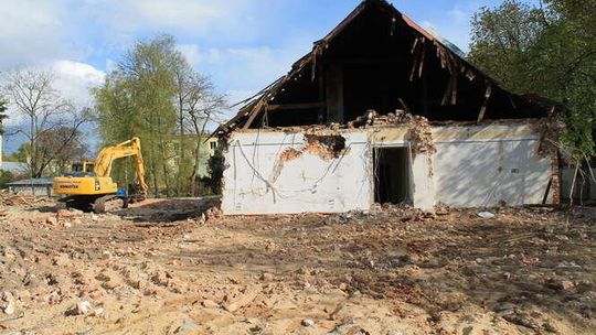 Zabytkowy dworek w Puławach