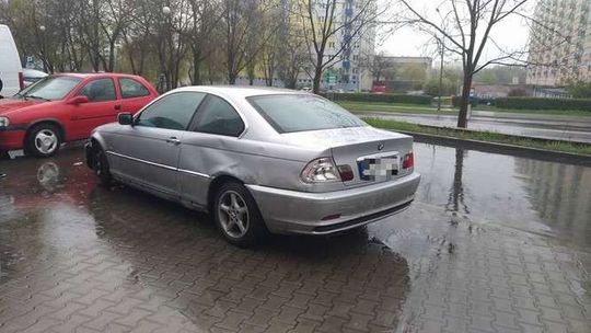 Kolizja przy ul. Koryznowej w Lublinie