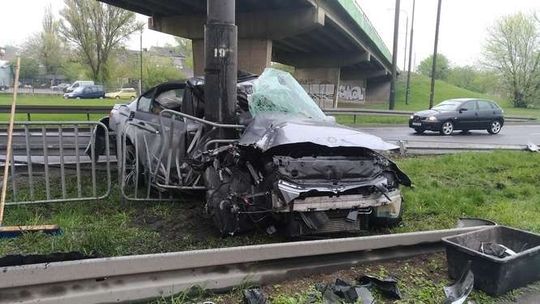 Wypadek na al. Tysiąclecia