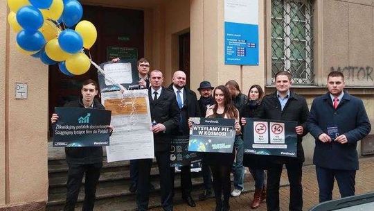 Happening Partii Wolność Happening Partii Wolność