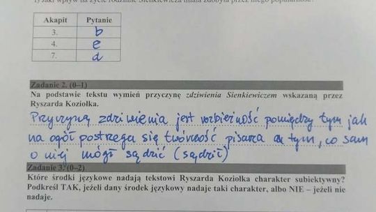 Matura 2017 polski - odpowiedzi Matura 2017 polski - odpowiedzi