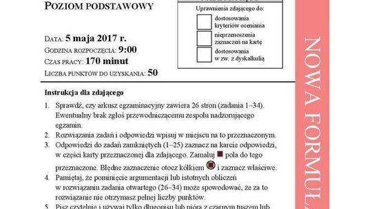 Matura 2017 matematyka. Arkusze CKE Matura 2017 matematyka. Arkusze CKE