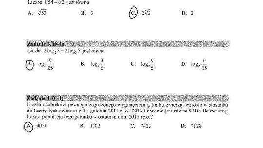 Matura 2017 matematyka - sugerowane odpowiedzi Matura 2017 matematyka - sugerowane odpowiedzi