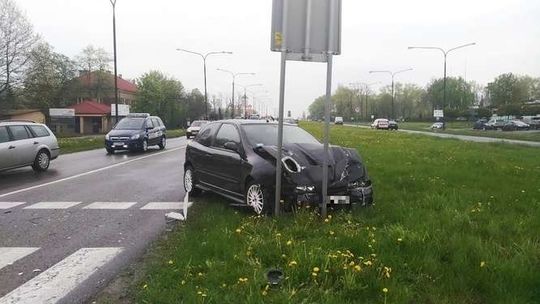 Wypadek na al. Witosa w Lublinie