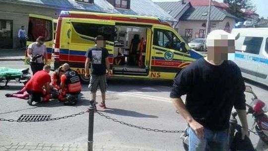 Wypadek w Krasnymstawie