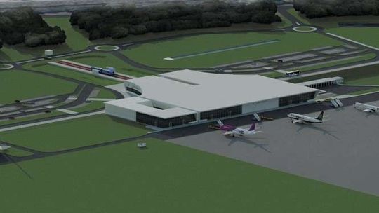 Terminal na lotnisku Lublin - plany rozbudowy