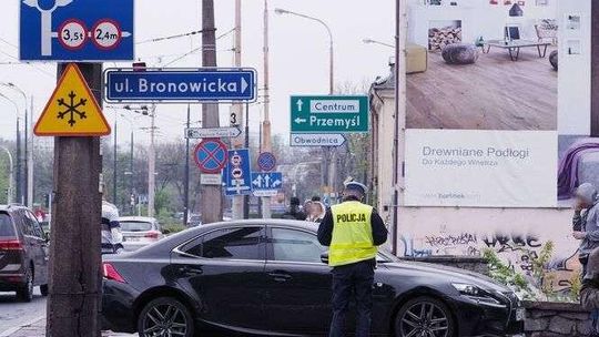 Kolizja na ul. Fabrycznej w Lublinie