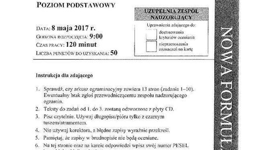 Matura 2017 Angielski podstawowy: Odpowiedzi Matura 2017 Angielski podstawowy: Odpowiedzi