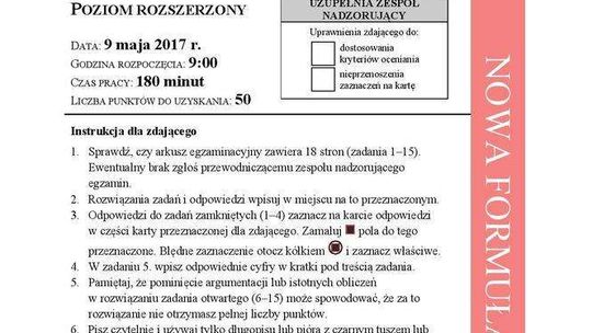 Matura 2017 matematyka - poziom rozszerzony