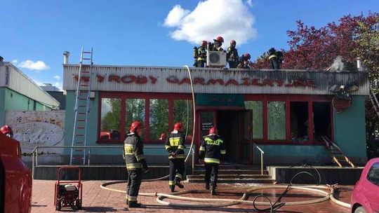 Wybuch butli w garmażerce przy ul. Radości
