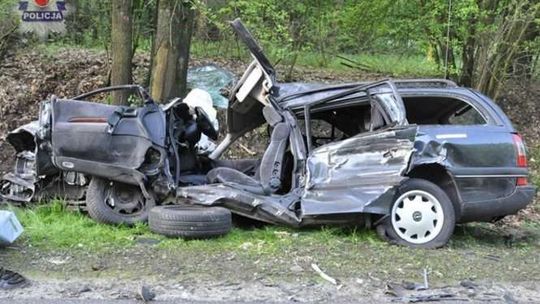 Tragiczny wypadek na DK 48 Tragiczny wypadek na DK 48