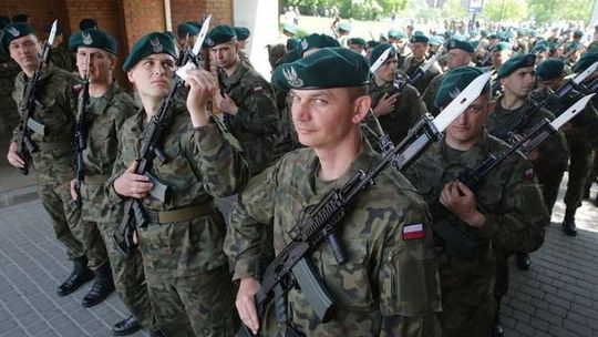 Lublin: Pierwsza przysięga żołnierzy Wojska Obrony Terytorialnej