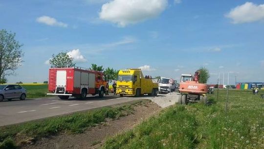 Wypadek w miejscowości Zdrapy