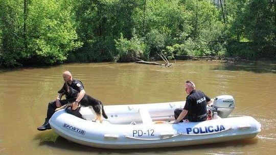 Poszukiwania ciała mężczyzny w Wieprzu