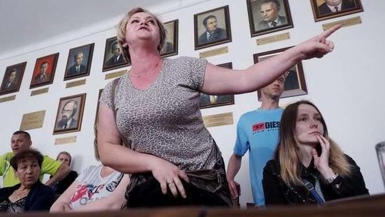 Spotkanie mieszkańców ul. Lubartowskiej z prezydentem Żukiem 
