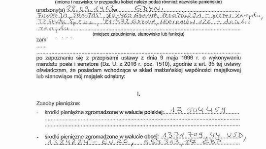 Oświadczenia majątkowe senatorów z Lubelskiego Oświadczenia majątkowe senatorów z Lubelskiego
