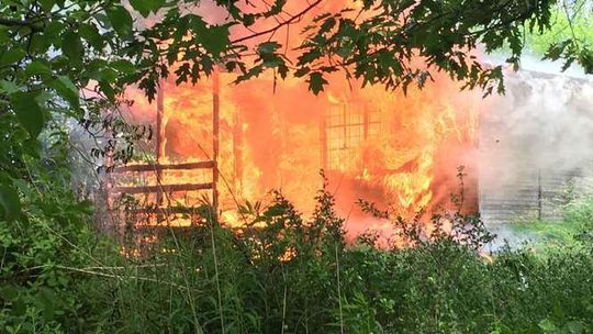 Pożar przy ul. Zelwerowicza w Lublinie Pożar przy ul. Zelwerowicza w Lublinie