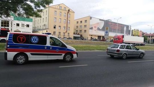 Wypadek na al. Solidarności w Lublinie
