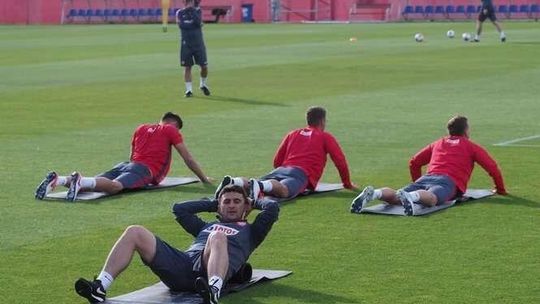 Trening reprezentacji Polski