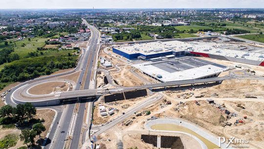 IKEA Lublin - zdjęcia z drona