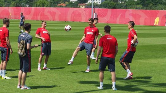 Trening zawodników reprezentacji Polski U21 Trening zawodników reprezentacji Polski U21