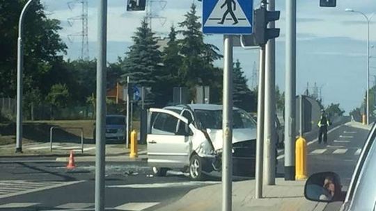 Wypadek na ul. Zelwerowicza - 22 czerwca 2017