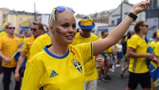 Lublin: Piękne kibicki i kibice na Euro 2017 U21 