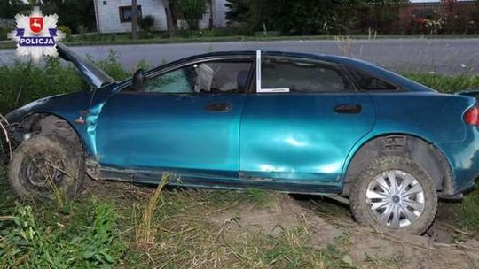 Polichna: Pijany kierowca wjechał w dwie nastolatki na rowerach