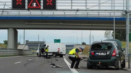 Wypadek na zachodniej obwodnicy Lublina