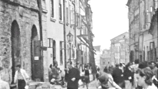 Lublin w 1940 roku. Kadry z filmu