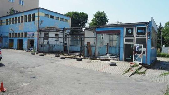 Rozbiórka warsztatu samochodowego przy ul. I Armii Wojska Polskiego