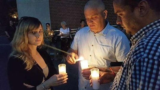 Protest w obronie sądów w Świdniku - sobota