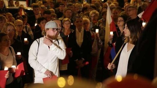 Protest przed Sądem Okręgowym w Lublinie - 25.07