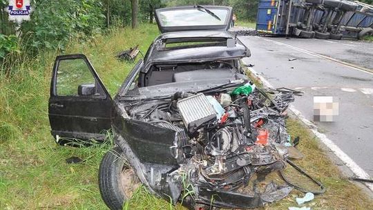 Wypadek w Ossówce Wypadek w Ossówce