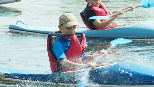 Półkolonie w kajaku