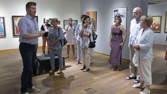 Wystawa na Dwóch Brzegach. Tadeusz Chyła odkryty w Kazimierzu Wystawa na Dwóch Brzegach. Tadeusz Chyła odkryty w Kazimierzu