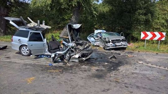 Wypadek w Kozłówce