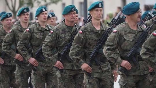 Przysięga żołnierzy Lubelskiej Brygady Obrony Terytorialnej