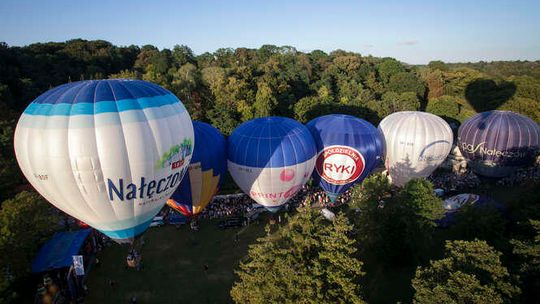 Ostatnie loty w ramach 33. Balonowych Mistrzostw Polski w Nałęczowie