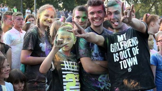 Kolorowe pożegnanie lata w Puławach