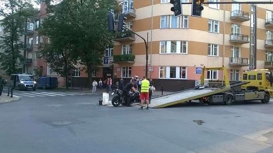 Zderzenie na ul. Okopowej w Lublinie