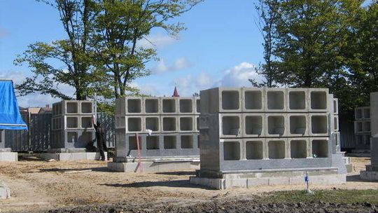 Budowa kolumbarium w Chełmie