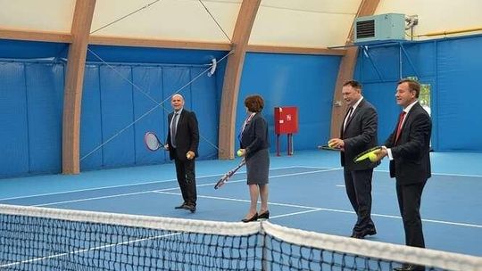 Otwarcie kortów tenisowych przy PCEZ w Świdniku