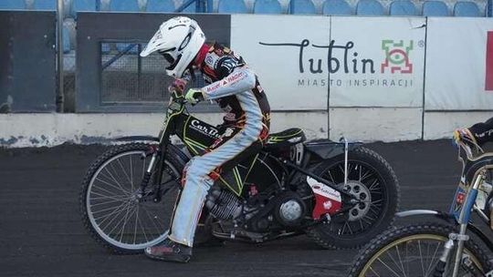 Trening żużlowców