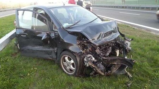 Wypadek na S17. Droga zablokowana