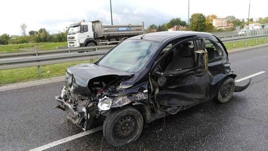 Wypadek na al. Tysiąclecia w Lublinie